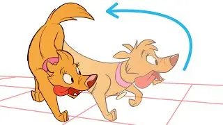 How to Animate a DOG  Chasing its TAIL