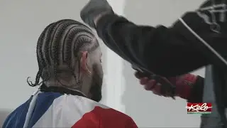 Fun way to braid hair in Tea: New braider and barber