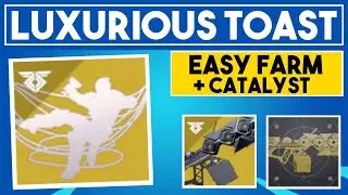 Destiny 2 - EASY LUXURIOUS TOAST + SLEEPER SIMULANT CATALYST - FARM NOW