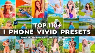 iPHONE Vivid Filter Presets Lightroom || Top 110+ Lightroom Presets || iPhone Presets For Lightroom