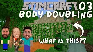 Virtual Body Doubling & Minecraft! ⛏️⏲️🌱 (IS SOMEONE ON OUR SERVER?) Stimcraft EP.3