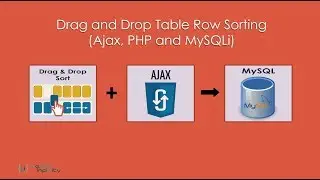 Drag and Drop Table Row Sorting (Ajax, PHP and MySQLi) - Learn Infinity