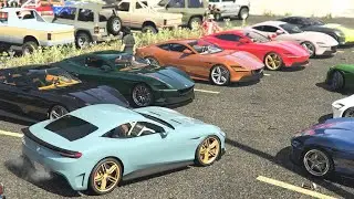 We Could Only Bring DLC Cars To This Meet - GTA Online