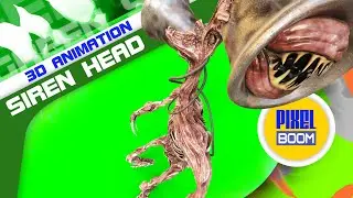 Siren Head Green Screen Creepypasta Horror Meme PixelBoom