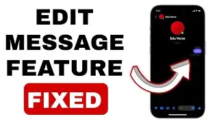 How to Fix Message Edit Option Not Showing On Messenger | edit option not showing problem (2024)