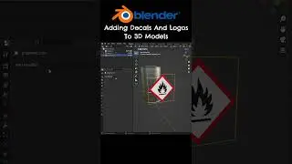 Adding Decals And Logos To 3D Models In Blender