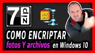 Como ENCRIPTAR cualquier archivo con 7ZIP  ⭐ Metodo de encriptacion AES 256 ⭐ Año 2024