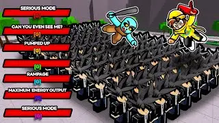 EVERY ULTIMATE MODE vs 100 WEAKEST DUMMYS In ROBLOX The Strongest Battlegrounds