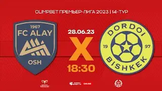 Алай - Дордой l 14 - тур l OLIMPBET Премьер-Лига l 2023 ©