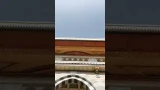 Beautiful roof opening in Masjid Nabvi #architectural #masjidnabawi #masjidalharam #❤️