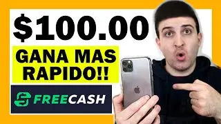 FREECASH $100 🤑 TRUCOS para GANAR DINERO MÁS RÁPIDO en FREECASH 😲 $100 Gratis en Paypal con Freecash