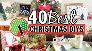 40 DOLLAR TREE DIY CHRISTMAS IDEAS and HACKS that dont look cheap