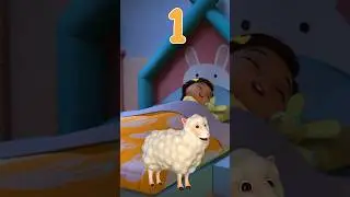 Count Sheep with Nina! 1-2-3 Bedtime Routines! #shorts #cocomelon