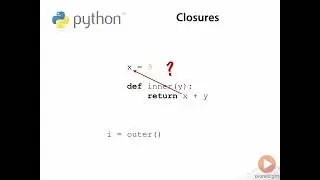 Python: Closures and nested scopes