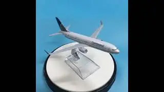 Continental Airlines Boeing 737 Airplane 16cm DieCast Plane Model Aircraft Collection