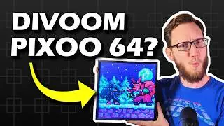 Gamer Gift Idea: Divoom Pixoo 64! (A Pixel Artist's Review)