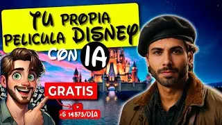 Crea tu propia Película DISNEY de Dibujos Animados con IA GRATIS 🎬