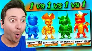 🔥 El Duelo de STUMBLE GUYS! 🔥 Las 4 SKINS más icónicas se enfrentan entre ellas!!