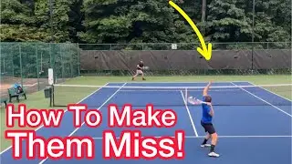 This Type of Lob Forces Them to Miss (Tennis Strategy Explained)