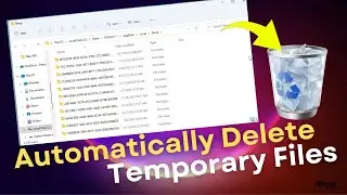 How to Automatically Delete Temporary Files at PC Startup || Windows 11