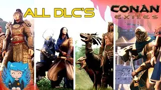 ALL DLC CONTENT SHOWCASE YEAR1 - COMPARISON VIDEO  | Conan Exiles |