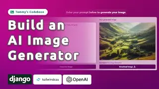 Build an AI Image Generation website with Django - Full Tutorial😎🚀