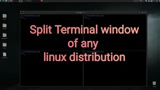 Split Terminal On Any Linux Distro 2021| Best Linux Distro | Costomize Your Terminal | Linux Distro