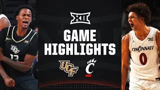 UCF at Cincinnati | Big 12 Mens Basketball Highlights | January 27, 2024