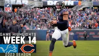 Detroit Lions vs. Chicago Bears Game Highlights | NFL 2023 Week 14