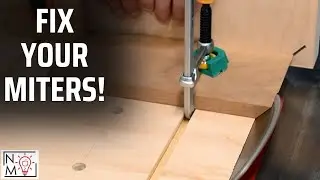 Cut Perfect Miters in an Hour! | Woodworking Jig Tutorial