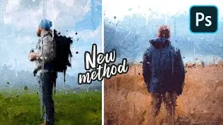 Photo to Oil Painting Effect (Without Drawing Skills) - Photoshop Tutorial