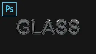 Photoshop: Glass Text Effect (#TextEffect6)