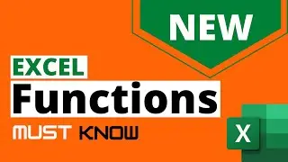 New Functions in Excel 2019 (365) 2020