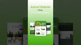 Pet websites design #coding #htmlwebsite #webdevelopment #viral #short #programming #webdesign