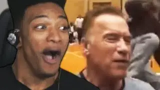 Etika Reacts to ARNOLD GETTING KICK IN THE BACK