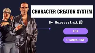GTA 5 | Character creator system | identity system | skin changer system  | FiveM | ESX | Standalone
