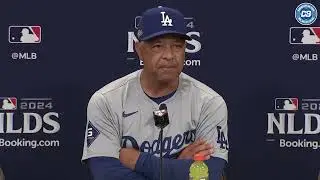 2024 NLDS: Dave Roberts gives Dodgers pitching plans for Game 4, talks being on brink of elimination