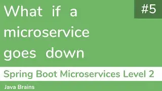 5 What if a microservice goes down - Spring Boot Microservices Level 2