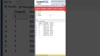 SQL | Don't Miss These LEAD / LAG Tricks |  #sqltips