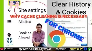 Clear Cache from Chrome | chrome history delete select all