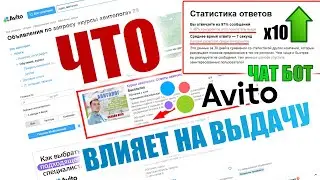 Авито. Статистика ответов авито.  Автоответчик авито.  ТОП выдачи на авито.