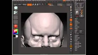 Sculpt a biomech head and torso in ZBrush (1 of 14)