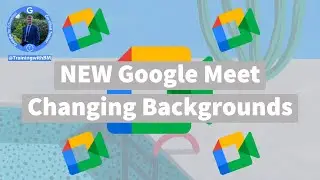 How to change & blur background in Google Meet (2021)