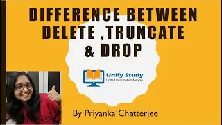 Difference between Delete Truncate and Drop |  by Priyanka Chatterjee