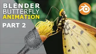 Blender: Butterfly Animation Tutorial | Part 2