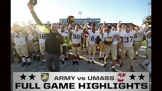 Army vs UMass 2022: Full Game Highlights