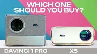 QUICK COMPARISON: Wanbo Davinci 1 Pro  VS   Wanbo X5  - BUDGET PROJECTORS 