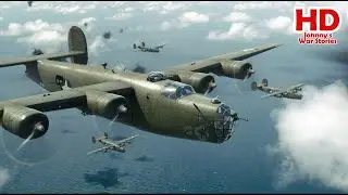 B-24 Bombing Scene - Unbroken