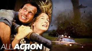 Sheltering From An F2 Tornado | Twister (1996) | All Action