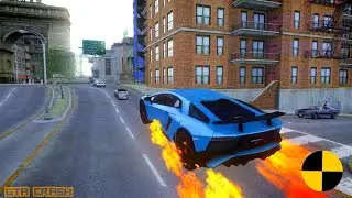 GTA 4 CRASH TESTING REAL CAR 459